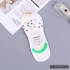 Combed cotton material, anti-slip and not easy to fall off, men's and women's shallow mouth invisible boat socks, summer deodorizing and breathable short socks Item Picture